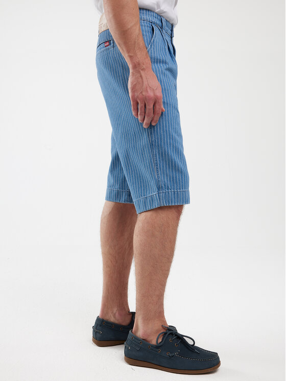 BIG STAR BIG STAR Kurtka jeansowa TEM Niebieski Basic Fit
