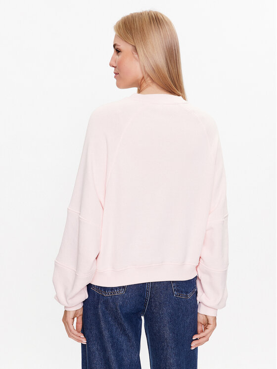 Tommy Jeans Tommy Jeans Majica dugih rukava DW0DW16137 Ružičasta Relaxed Fit