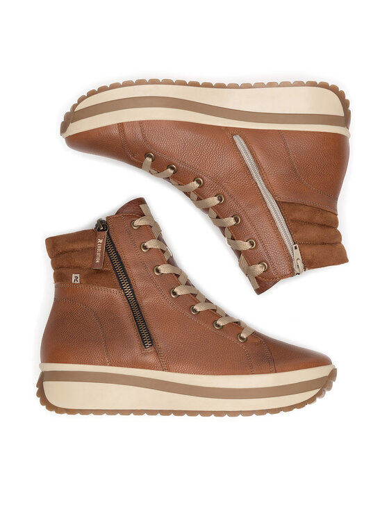 Rieker Revolution Lifestyle Rieker Revolution Lifestyle Kotníková obuv W0962-24 Hnědá