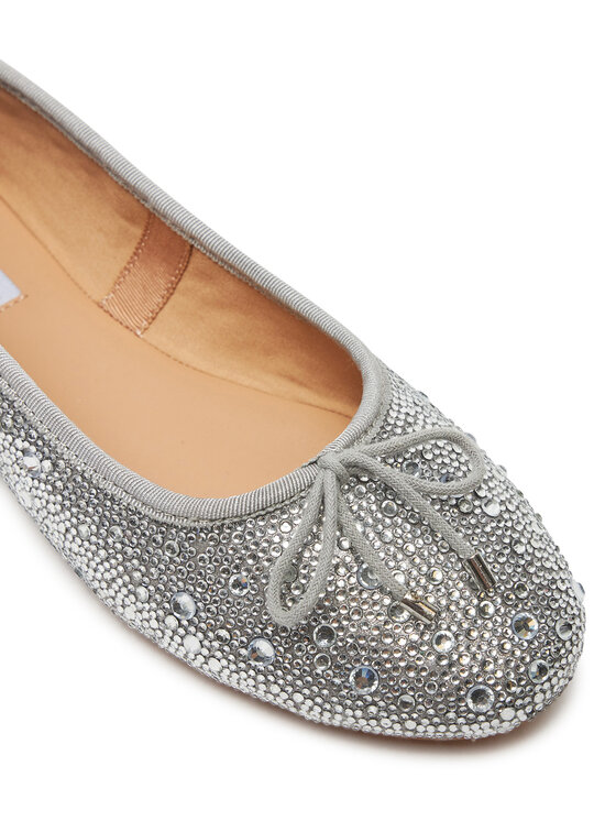 Steve Madden Steve Madden Baleríny Blossoms-R SM11002854 Strieborná