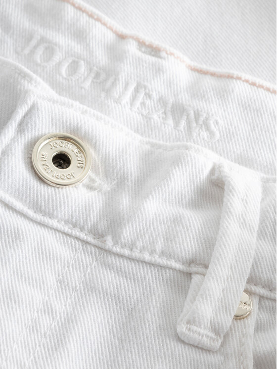 JOOP! JOOP! Džínové šortky 30037419 Bílá Relaxed Fit