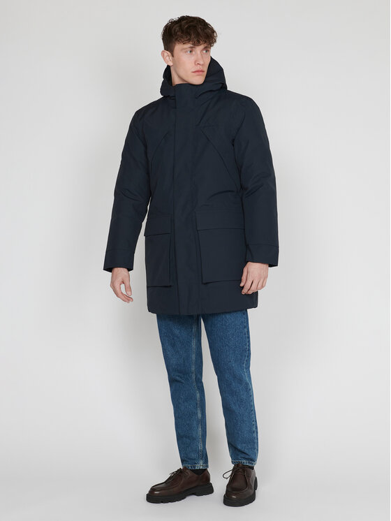 Matinique Matinique Žieminis paltas 30206834 Tamsiai mėlyna Regular Fit