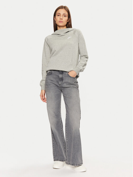 Nike Nike Felpa Essential BV4116 Grigio Regular Fit