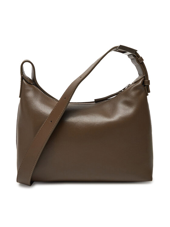 Calvin Klein Calvin Klein Ročna torba Hardware Strap Medium Crossbody K60K613028 Rjava