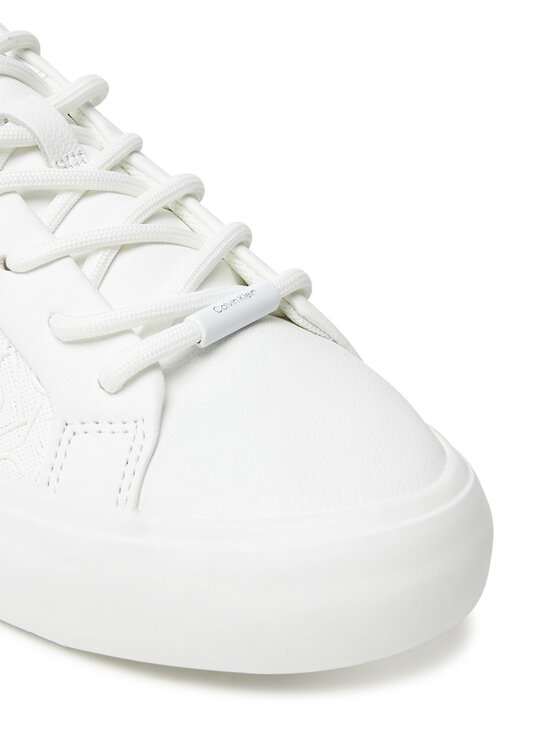 Calvin Klein Calvin Klein Sportcipők Vulc Lace Up Mono Pu HW0HW02573 Fehér