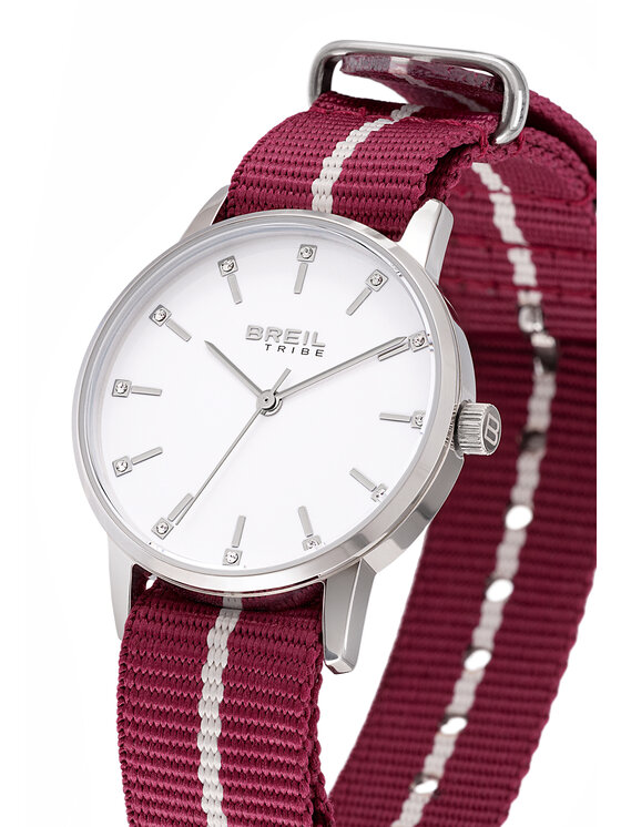 Breil Breil Zegarek TWIST LINE Bordowy