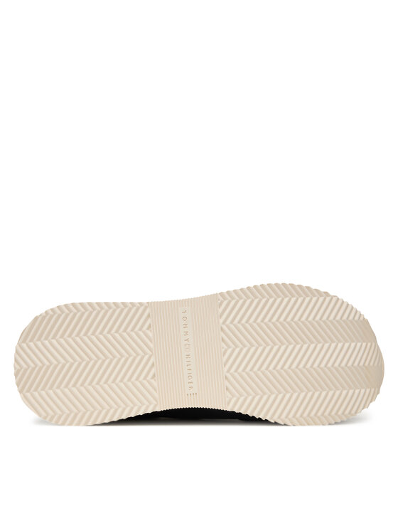 Tommy Hilfiger Tommy Hilfiger Snīkeri Chic Fashion Runner FW0FW08695 Melns