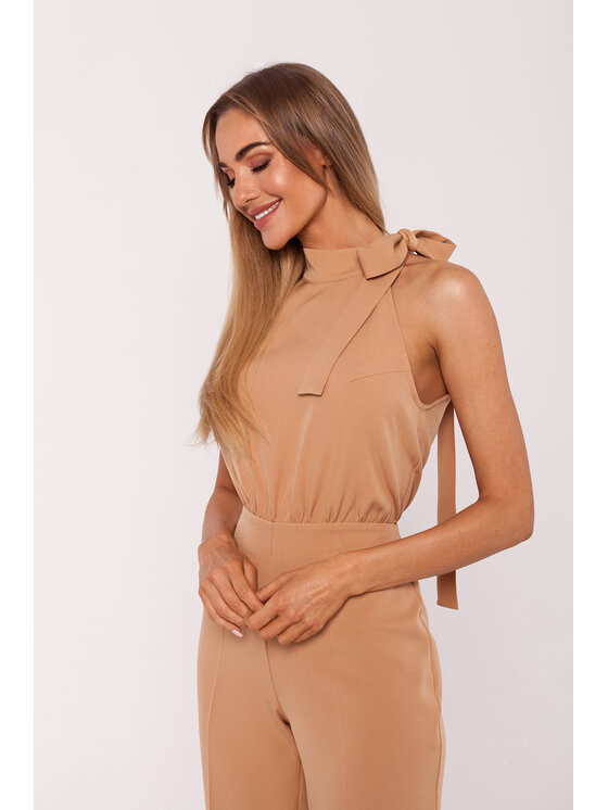 Made of Emotion Made of Emotion Jumpsuit M746 Marrone Premium Fit