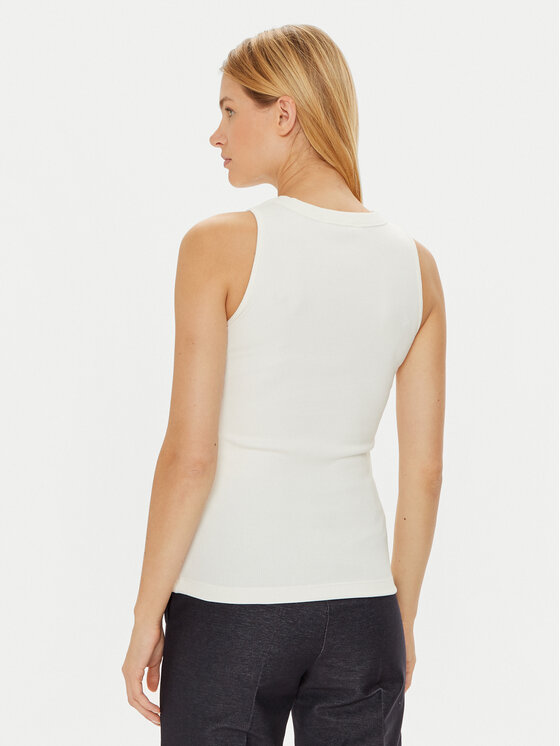 Max Mara Leisure Max Mara Leisure Top Peggi 2426946068 Bijela Regular Fit