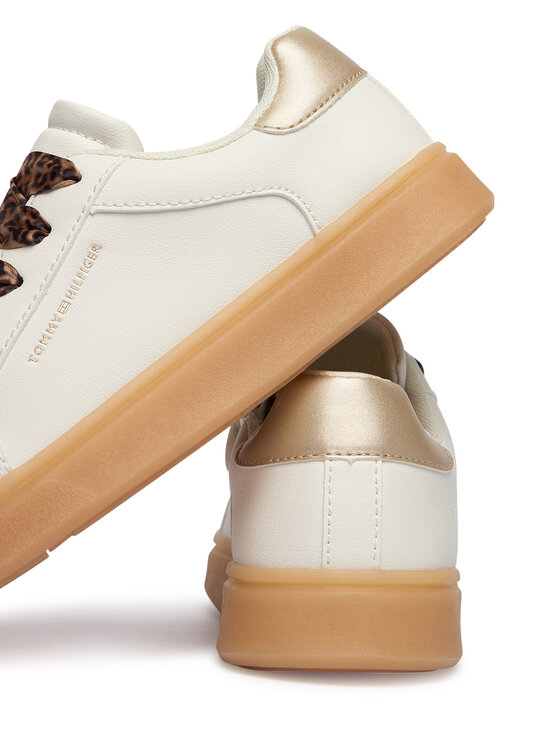Tommy Hilfiger Tommy Hilfiger Sneakersy T1A9-34230-1355X024 S Écru