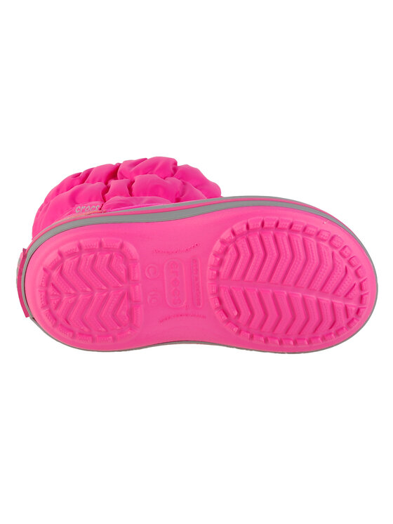 Crocs Crocs Śniegowce Winter Puff Boot Kids Różowy