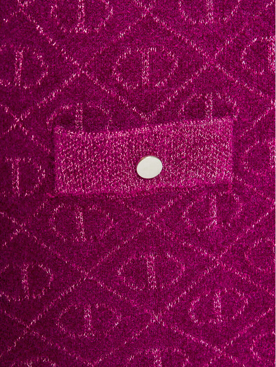 TWINSET TWINSET Strickkleid 242GJ3061 Rosa Regular Fit