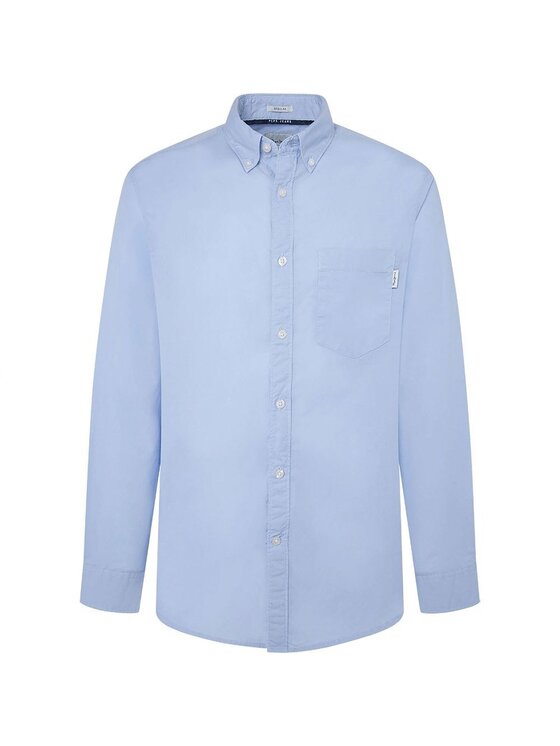 Pepe Jeans Pepe Jeans Košile PM308270 502 Modrá Regular Fit
