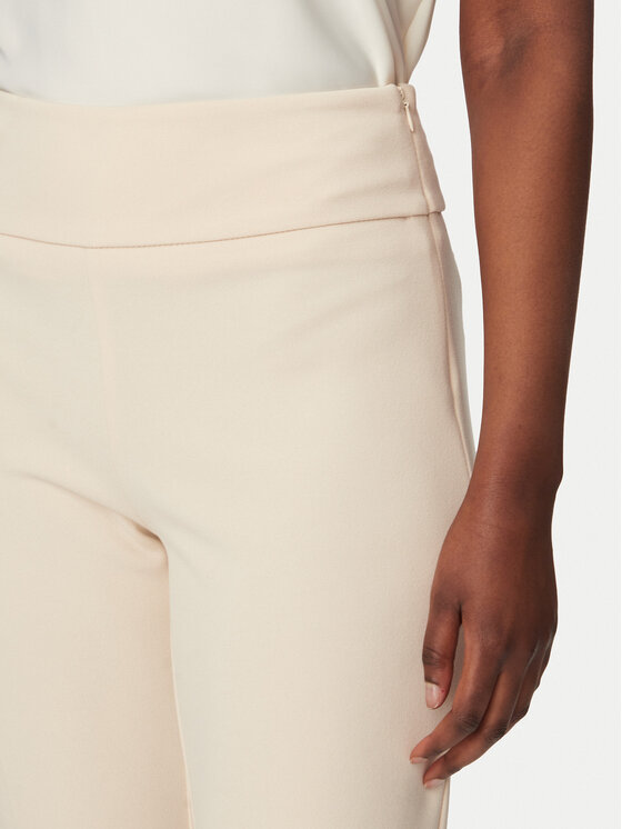 Rinascimento Rinascimento Bavlnené nohavice CFC0127875003 Béžová Straight Fit