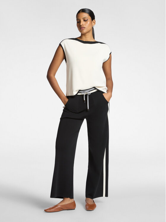 Elena Mirò Elena Mirò Maglione M555Z000696N0A1 Bianco Regular Fit