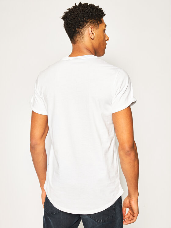 G-Star Raw G-Star Raw T-Shirt Lash D16396-B353-110 L Biały Relaxed Fit