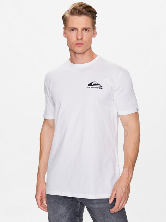 Quiksilver Tricou Nice Days EQYZT07217 Alb Regular Fit
