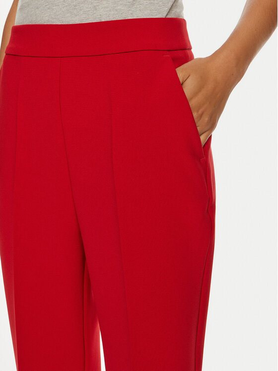 PINKO Pinko Hlače Parano 102861 A20Q Crvena Regular Fit