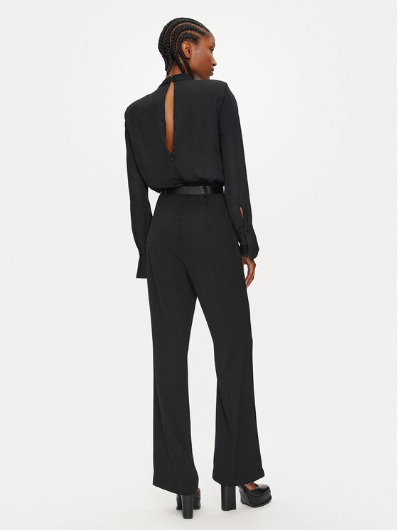 ViCOLO ViCOLO Overal TS0064 A Černá Slim Fit