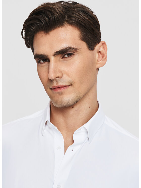 Pako Lorente Pako Lorente Koszula P26SF-1X-033 Biały Slim Fit