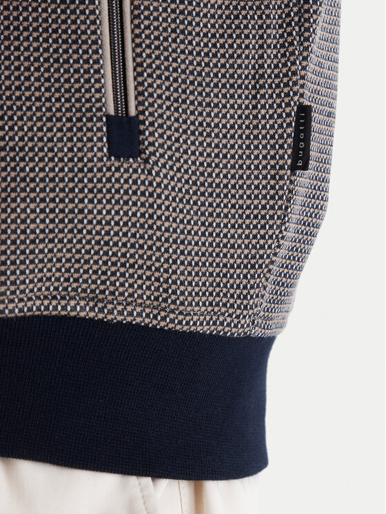 Bugatti Bugatti Strickjacke 8750-15142E Dunkelblau Regular Fit