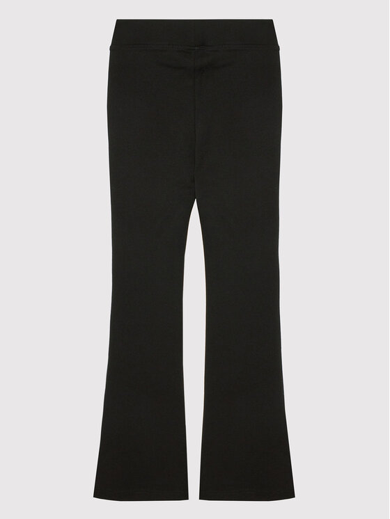 Pantaloni di tessuto Paige 15193010 Nero Flare Fit...