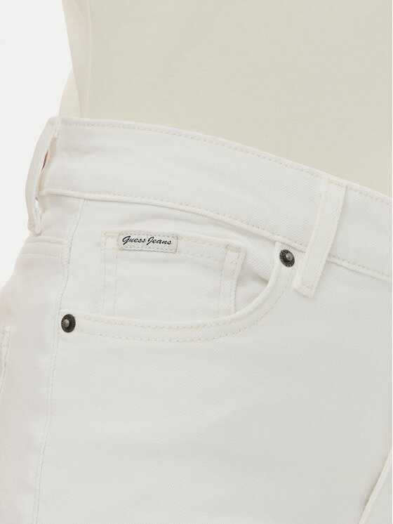 Guess Jeans Guess Jeans Jeansy W5GA92 D5O01 Beżowy Skinny Fit