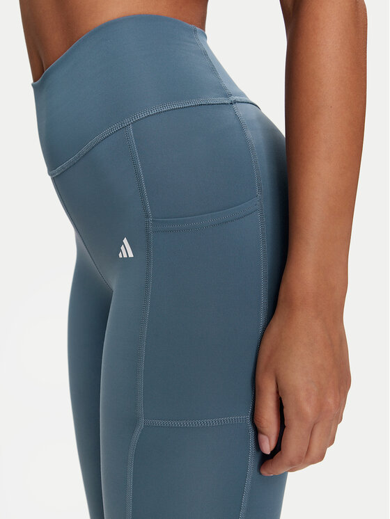 adidas Leggings Optime IT9110 Blau Slim Fit Modivo