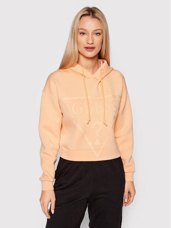 Felpa V2GQ24 KAMN2 Arancione Regular Fit