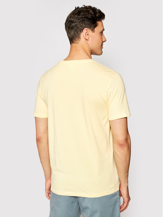 T-shirt Mount 12182600 Giallo Regular Fit