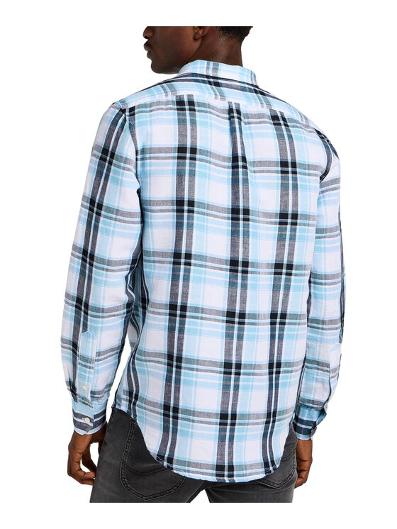 Lee Lee Camicia 112349056 Blu Regular Fit