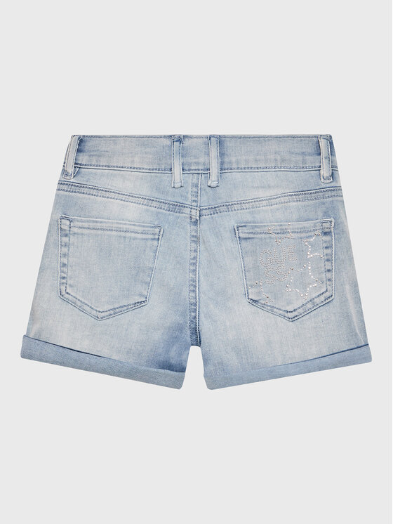 Guess Guess Džinsa bikses J3GD15 D4CA0 Zils Regular Fit