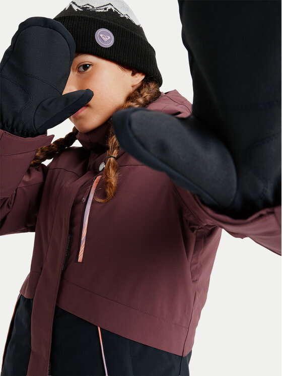 Roxy Roxy Rokavice za snowboard Jetty Solid Mitt ERGHN03050 Črna