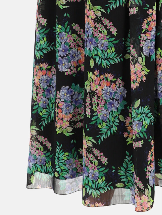 Potis & Verso Potis & Verso Sukienka letnia Lorika Czarny Regular Fit