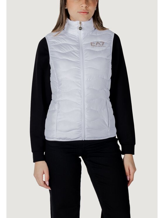 EA7 Emporio Armani EA7 Emporio Armani Smanicato 8NTQ08 TNF8Z Bianco Egg Fit