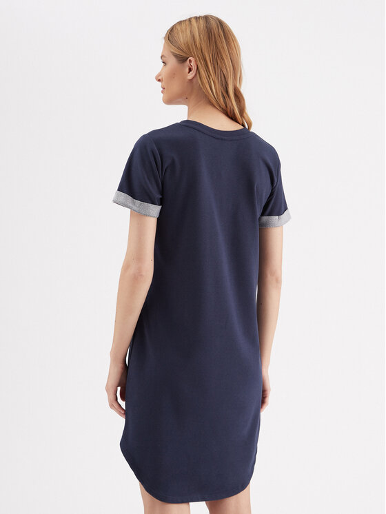 JDY JDY Každodenní šaty Ivy 15174793 Modrá Regular Fit