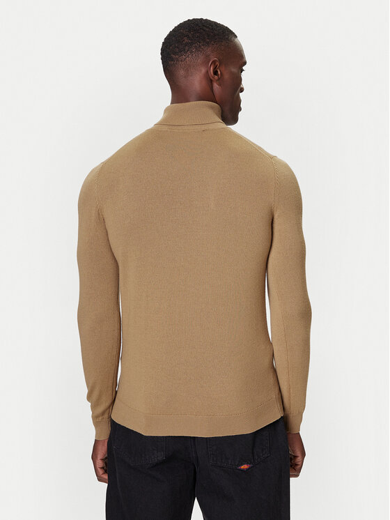KARL LAGERFELD KARL LAGERFELD Rolák 655058 554399 Béžová Regular Fit