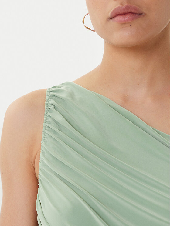 NORMA KAMALI NORMA KAMALI Коктейлна рокля KK1253PL287835 Зелен Slim Fit