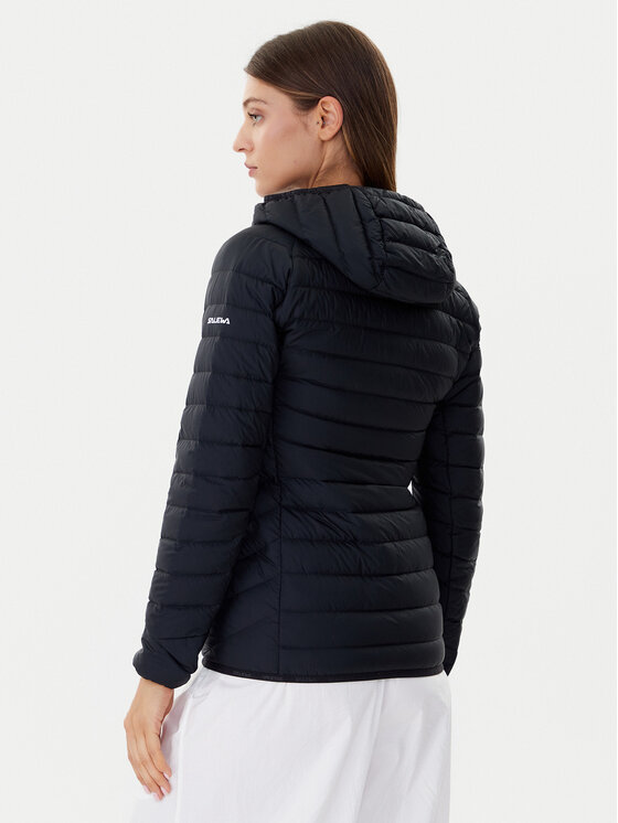 Salewa Salewa Pūkinė striukė W Brenda 27884 Juoda Regular Fit