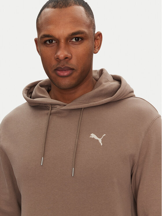 Puma Puma Bluza Ess 629647 Brązowy Regular Fit