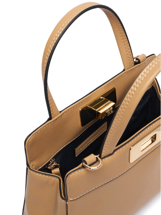 Tommy Hilfiger Tommy Hilfiger Torbica Th Modern Mini Satchel AW0AW18726 Bež