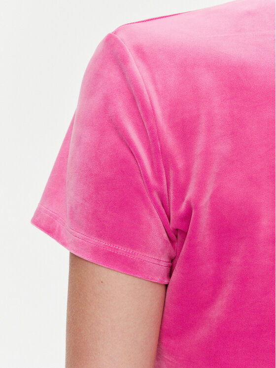 Guess Guess T-Shirt V3BI01 KBXI2 Rosa Boxy Fit