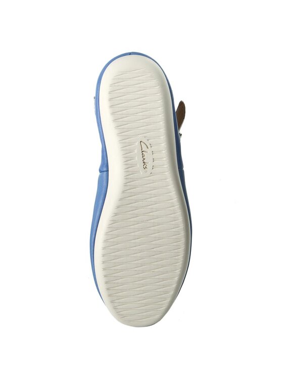 Clarks Clarks Nizki čevlji Feature Film 261175644 Modra