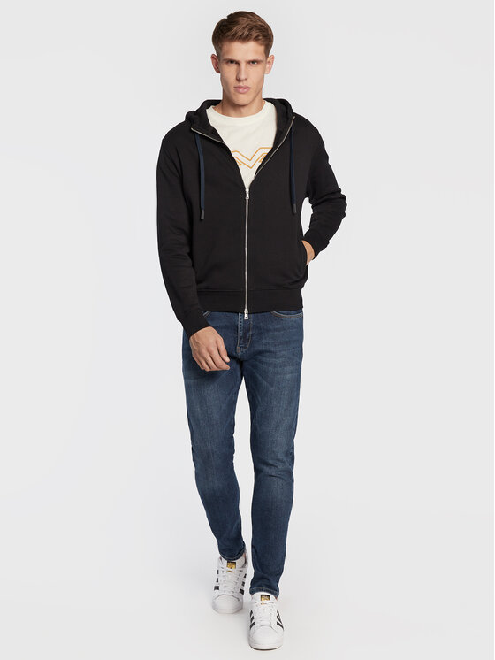 Felpa 5354266 Nero Regular Fit