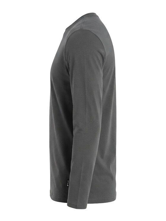 Ombre Ombre S dlouhým rukávem L173 Tmavě šedá Regular Fit