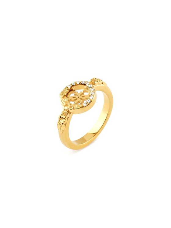 Guess Guess Pierścionek JUBR05042JW Złoty
