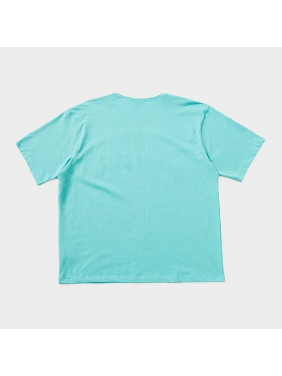Nike Nike T-Shirt Brooklyn Arch Logo Niebieski Regular Fit