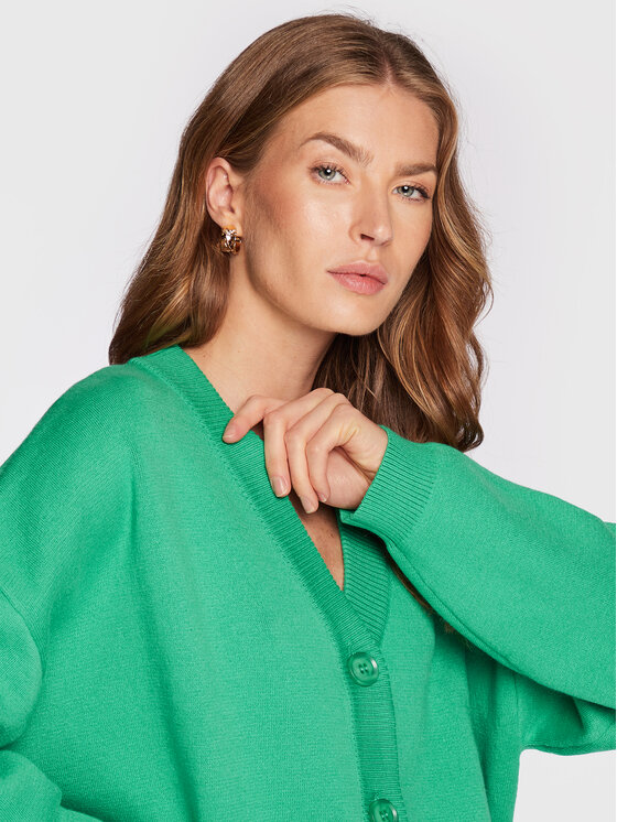 Cardigan Etta EDT4756004000002 Verde Regular Fit