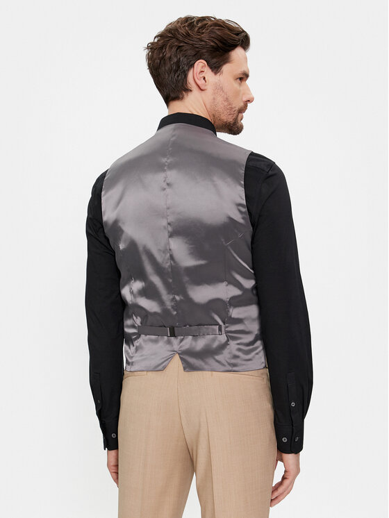 HUGO Hugo Garnitur Hesten 50509390 Beżowy Extra Slim Fit
