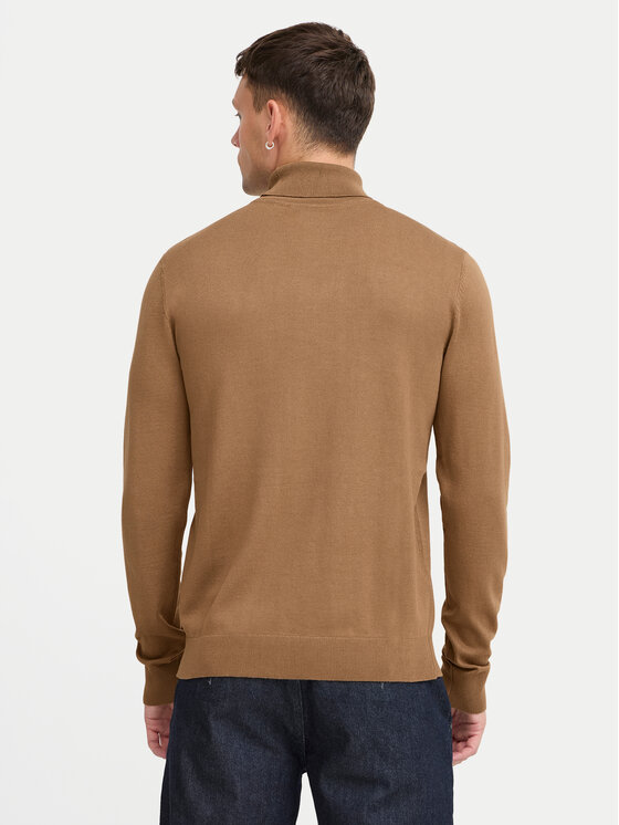 Blend Blend Rollkragenpullover 20717446 Braun Regular Fit
